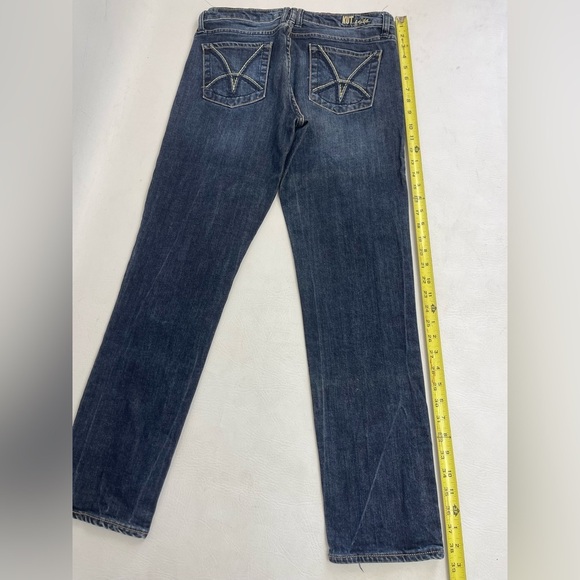 Kut from the Kloth Catherine Boyfriend Straight Leg Jeans – Dark Wash, Size 8 - Picture 4 of 13